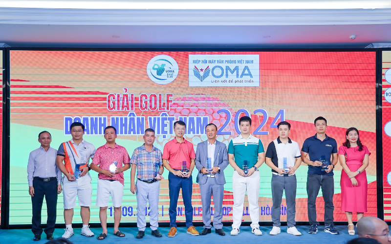 KHÉP LẠI GIẢI GOLF DOANH NHÂN VIỆT NAM 2024 VỚI NHIỀU ẤN TƯỢNG TỐT ĐẸP
