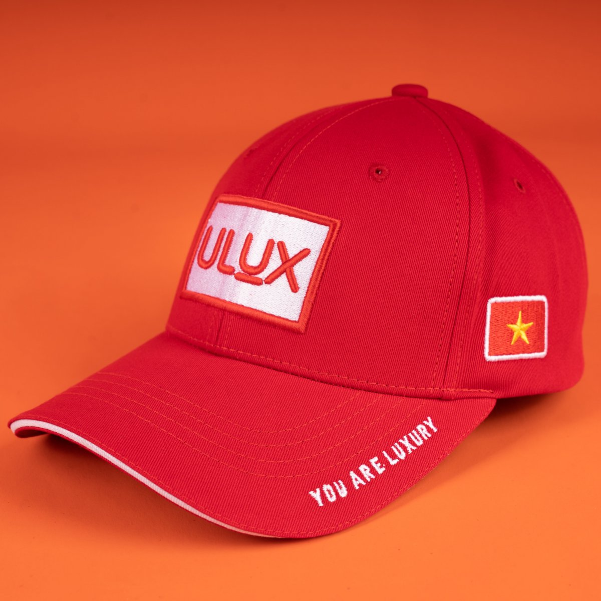 Mũ (nón) Golf Pro Cap ULUX UG101-Đỏ