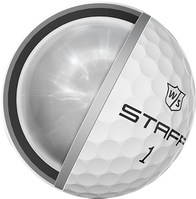 Wilson Tour Staff Model Golf Ball - Hộp 12 quả