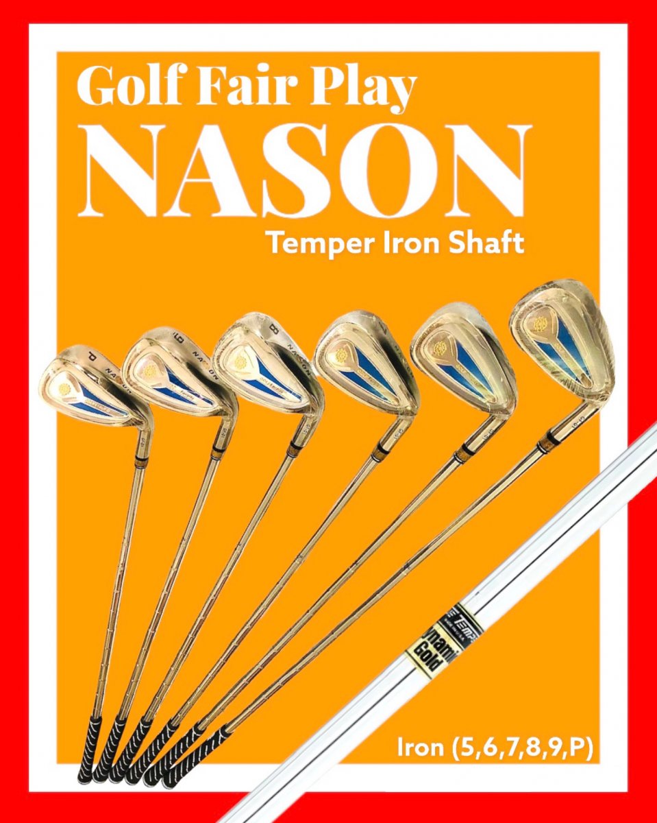 BỘ GẬY GOLF NAM FAIRPLAY GF-01 (10 GẬY + TÚI GOLF) | NASON